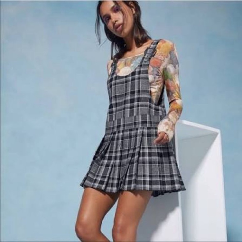 Anna Sui x Urban Outfitters Plaid Mini Dress